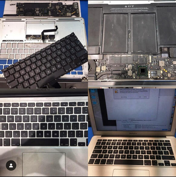 Apple MacBook Air (13-inch, Mid 2011) Keyboard Replacement