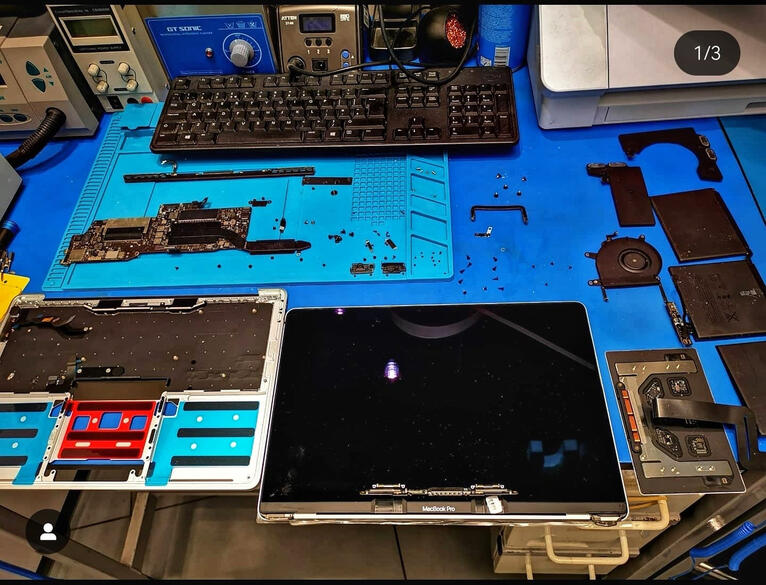 MacBook Pro Retina A1708 13-inch Swap topcase with keyboard